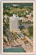 Shelborne Hotel Miami Beach Florida 1952 Wob Note Pm Postcard picture