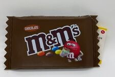 M&M's Mars Brown Milk Chocolate Bag Pouch NWT picture