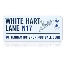 Glenn Hoddle Signed Tottenham Hotspur Street Sign picture