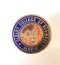 Cleary College of Business Alumni Lapel Pin Button 3/4 Inch Size picture