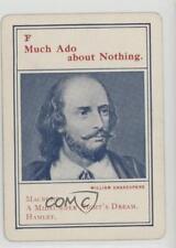 1910 Parker Bros Authors De Luxe William Shakespeare #F.4 0f3 picture