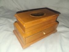 Rare Antique Mauchline Ware Jewelry Box 