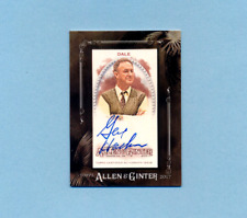 Signed GENE HACKMAN 2017 Topps Allen Ginter Hoosiers Dale Mini Framed Card AUTO picture