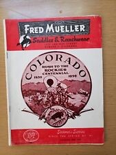 1950s Fred Mueller Saddles & Ranchwear Catalog #159 – FUN for Horse Lovers. picture