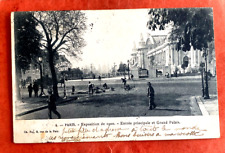 CPA 75 PARIS - 1900 Exhibition - Main Entrance and Grand Palais (1907) picture