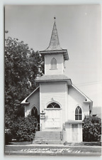 Postcard RPPC Lutheran Church in Milford, IA picture