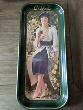 Vintage Coca Cola Tray Lady in Garden 18