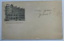 1909 NJ Postcard Atlantic City New Jersey Hotel Roxborough illustration vintage picture