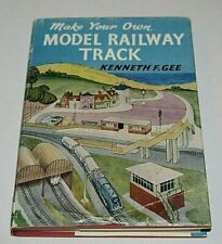Vtg Train Display Layout Book 1961 1960s Bridges Tunnels Scenery Tracks   -M ^ picture