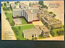 Vintage Postcard 1950 Baylor Hospital Truett Memorial Building Dallas Texas picture