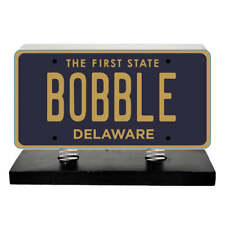 Delaware License Plate Bobble Bobblehead picture