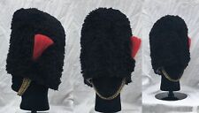 Royal Coldstream Guards Faux Bearskin Hat Cap British Empire Army real chin stra picture