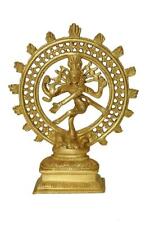 Whitewhale Natraj Brass Statue,Nataraja King of Dancers Hindu God Shiva for Home picture