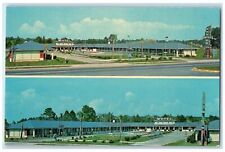 c1950's Morton's Motel & Restaurant Multiview West Of Pensacola Florida Postcard picture