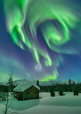 Aurora Borealis 13 Postcard - 3D Lenticular picture
