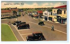 1941 General View Oak Bluffs MA Massachusetts Postcard Early View picture