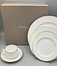 Albi Gold fine bone china by Christofle 5-Piece Place Setting, Factory New picture