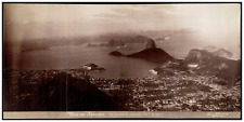 Marc Ferrez, Rio de Janeiro Corcovado Summit, Brazil Vintage Print.  Ti  picture