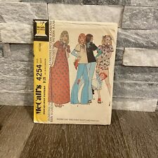 Vintage McCalls Women's Dress Sewing Pattern #4254 picture