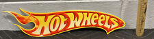 Hot Wheels Diecut Metal Sign Toy Cars Racing Chevy Mustang Ford Gas Oil picture