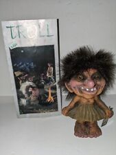 Ny Form Smiling Girl Troll #115 Made In Norway 6” Tall With Tag VINTAGE picture