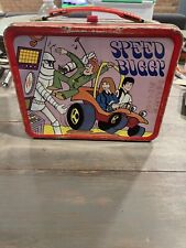 Vtg Thermos 1973 Speed Buggy Metal Lunchbox Hanna Barbera Estate Find No Thermos picture
