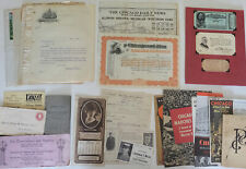 Lot of Early 20th Century Ephemera Related to Chicago - Politics, Business, Etc. picture