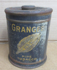 Vintage Granger Rough Cut Empty Tobacco Tin picture
