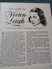 El104 Ephemera 1950s Article Vivien Leigh  picture