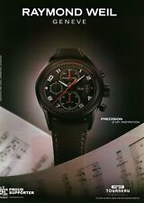 2013 PRINT AD - RAYMOND WEIL GENEVE WATCH AD - TOURNEAU SAVE THE MUSIC SUPPORTER picture