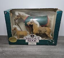 1996 Chestnut Ridge 3 Piece Horse Family Damaged Box picture