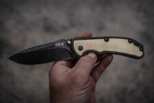 Zero Tolerance ZT0560  OD micarta Scale with brass inlay picture