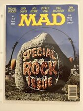 Vintage MAD Magazine No. 254 April 1985 Special Rock Issue NICE FAST SHIP picture