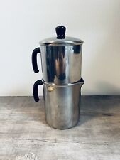 Vintage Mid Century Stove Top Drip Coffee Pot  picture