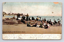 c1906 Googins Rocks at Old Orchard Beach Maine ME Postcard picture