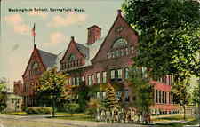 Postcard: Buckingham School, Springfield, Mass. picture