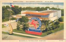 Postcard Texas Dallas Magnolia Lounge occupation Teich linen roadside 23-8383 picture