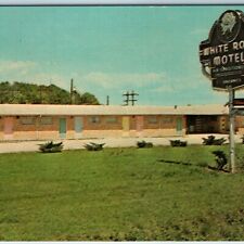 c1950s Gonzales, LA White Rose Motel, Air Travel Card Dexter Ekta Chrome PC A215 picture