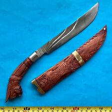 Anhay style Machete Bicol bolo tribal knife  hand forged 7