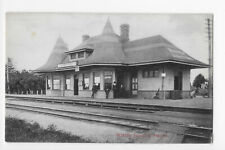 Whitby Junction Station W. J. H. Richardson Private Postcard picture