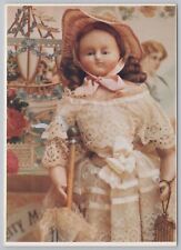 State View~English Girl Doll~Fancy Lace Dress~1820~Helen Nolan c1985~Continental picture