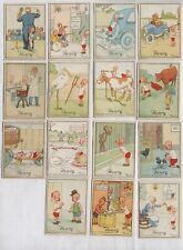 Collection of 15 Different  1936 T78 Tobacco Cards Tareyton Cigarettes Henry picture