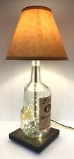 TITO'S 1.75L Bottle TABLE LAMP Bar Light w/Wood Base, USB Fairy Lights, & Shade picture