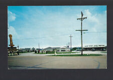 c.1950s Sunset Ranch Motel Park N Eat St. Louis Missouri MO Postcard UNPOSTED picture