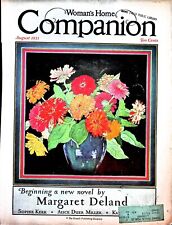 Original August 1931 Woman's Home Companion Cover: Flowers in vase picture