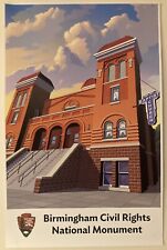Official BIRMINGHAM CIVIL RIGHTS NATIONAL PARK Poster 16th Street Baptist Church picture