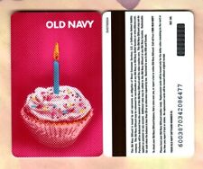 OLD NAVY Baby Girl's 1st Birthday, Cupcake ( 2007 ) Gift Card ( $0 ) picture