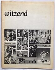 WITZEND Summer 1966 No. 1 Fantagraphics Wally Wood Ditko Frazetta Comic Issue #1 picture