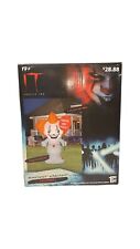 IT Pennywise 5 Ft Airblown Inflatable Light Up Doll Halloween Decoration Yard  picture