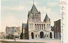 Trinity Church, Boston, Massachusetts, vintage postcard picture